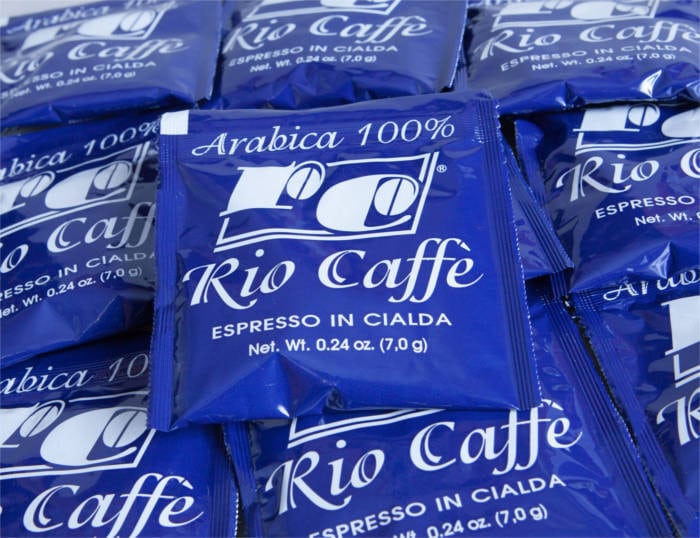 Caffè Arabica 100% in cialde ESE della torrefazione Rio Caffè srl